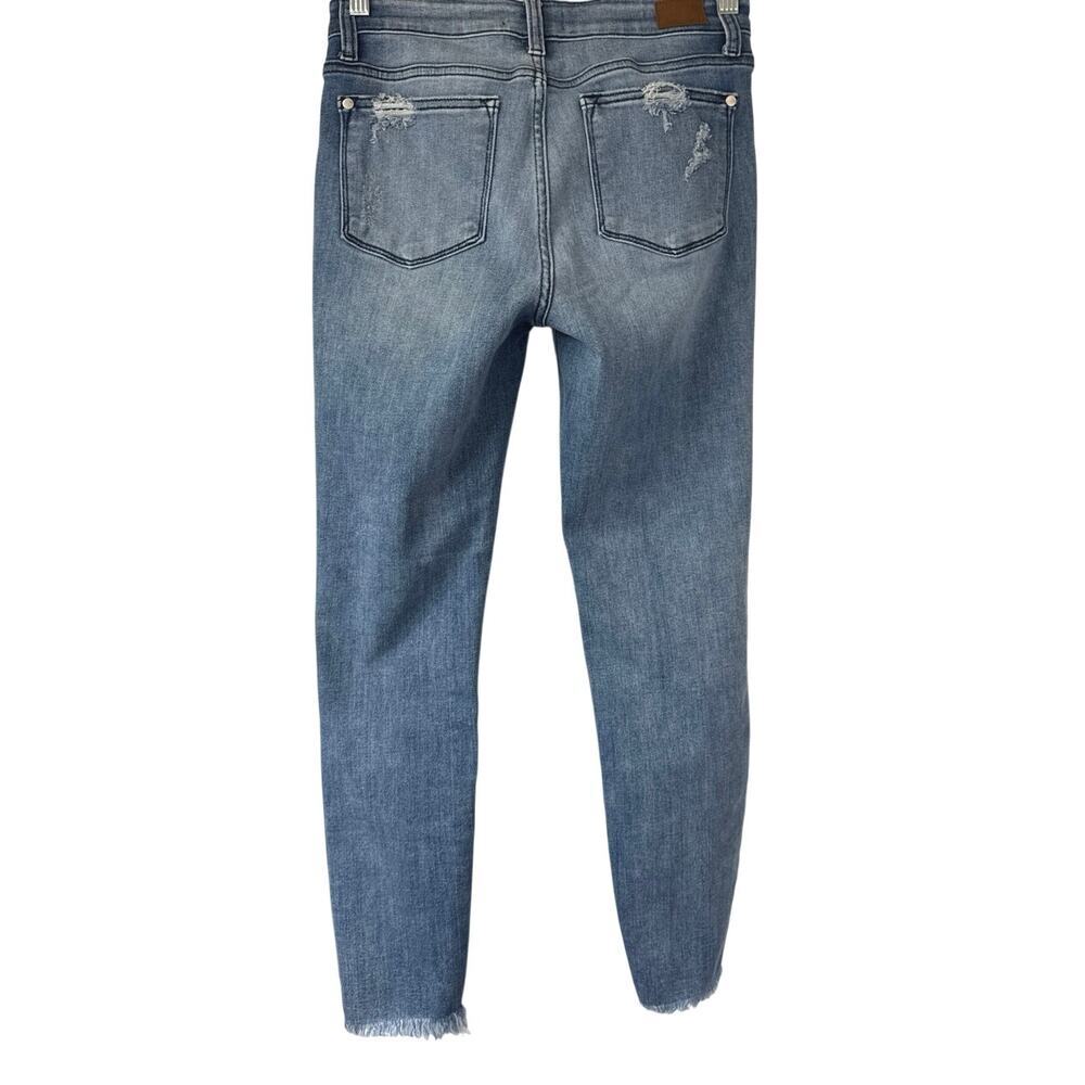 Judy Blue High Mid-Rise Skinny Jean Stretch Denim Size 5/27 JB82241MD - Picture 2 of 8
